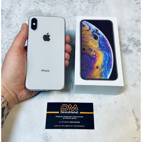 iPhone Xs Max 64Gb Silver Б/У
