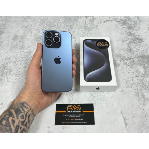 iPhone 15 Pro 128Gb Blue Titanium Б/У